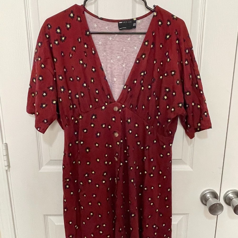 ASOS Tea Dress with Horn Buttons
